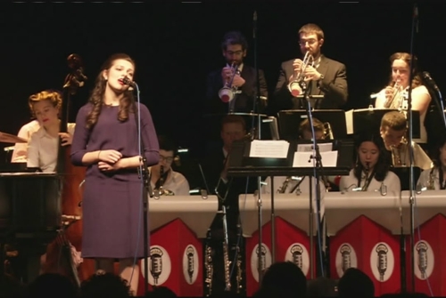 Jazz Ensembles performing in the Big Broadcast event