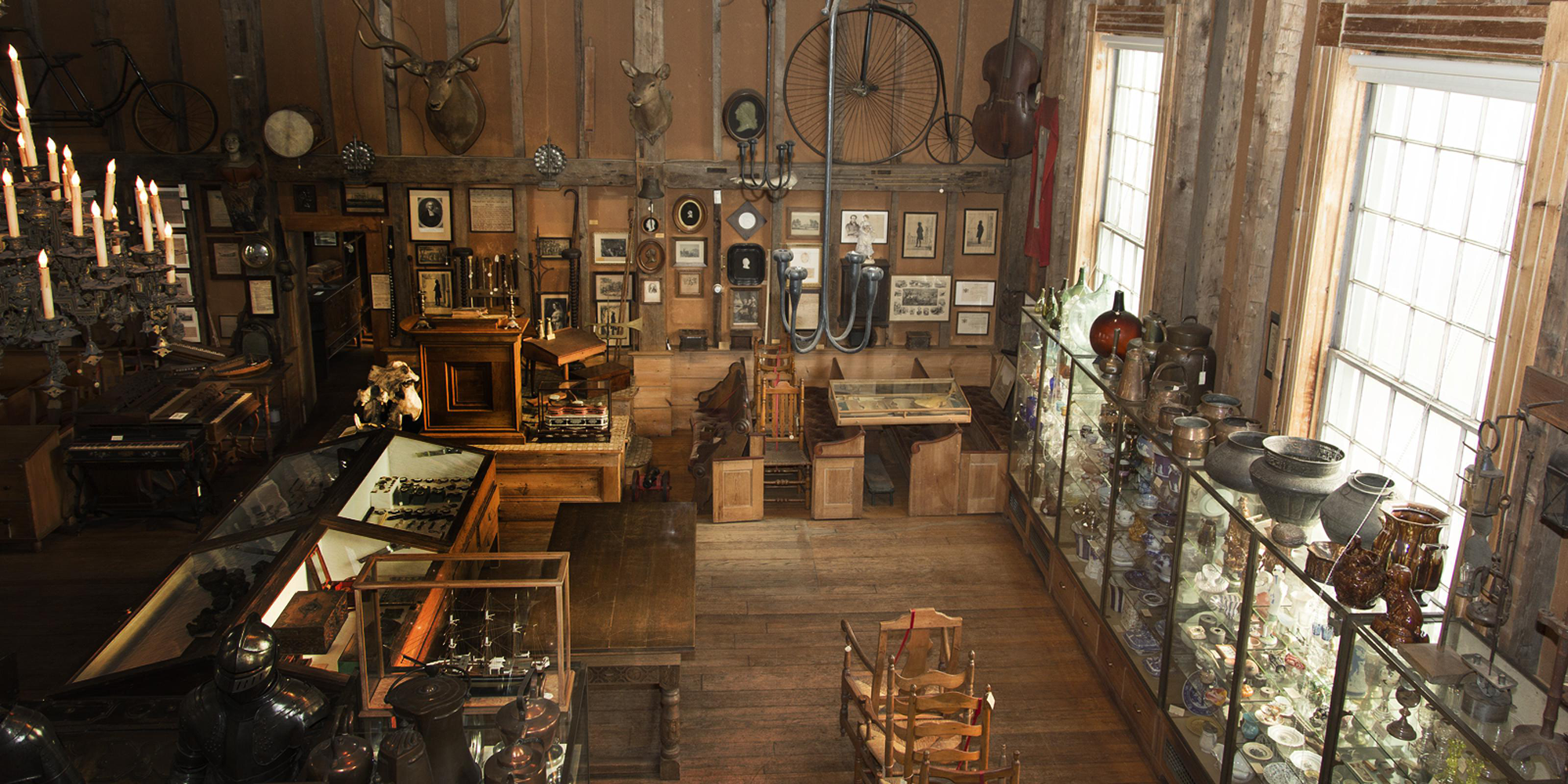 Interior of the Skinner Museum