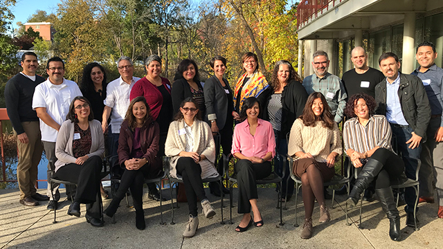 The New England Consortium for Latina/o Studies, at their fall 2017 meeting at Mount Holyoke College, gathers twice a year for teaching, collaboration and leadership development. 