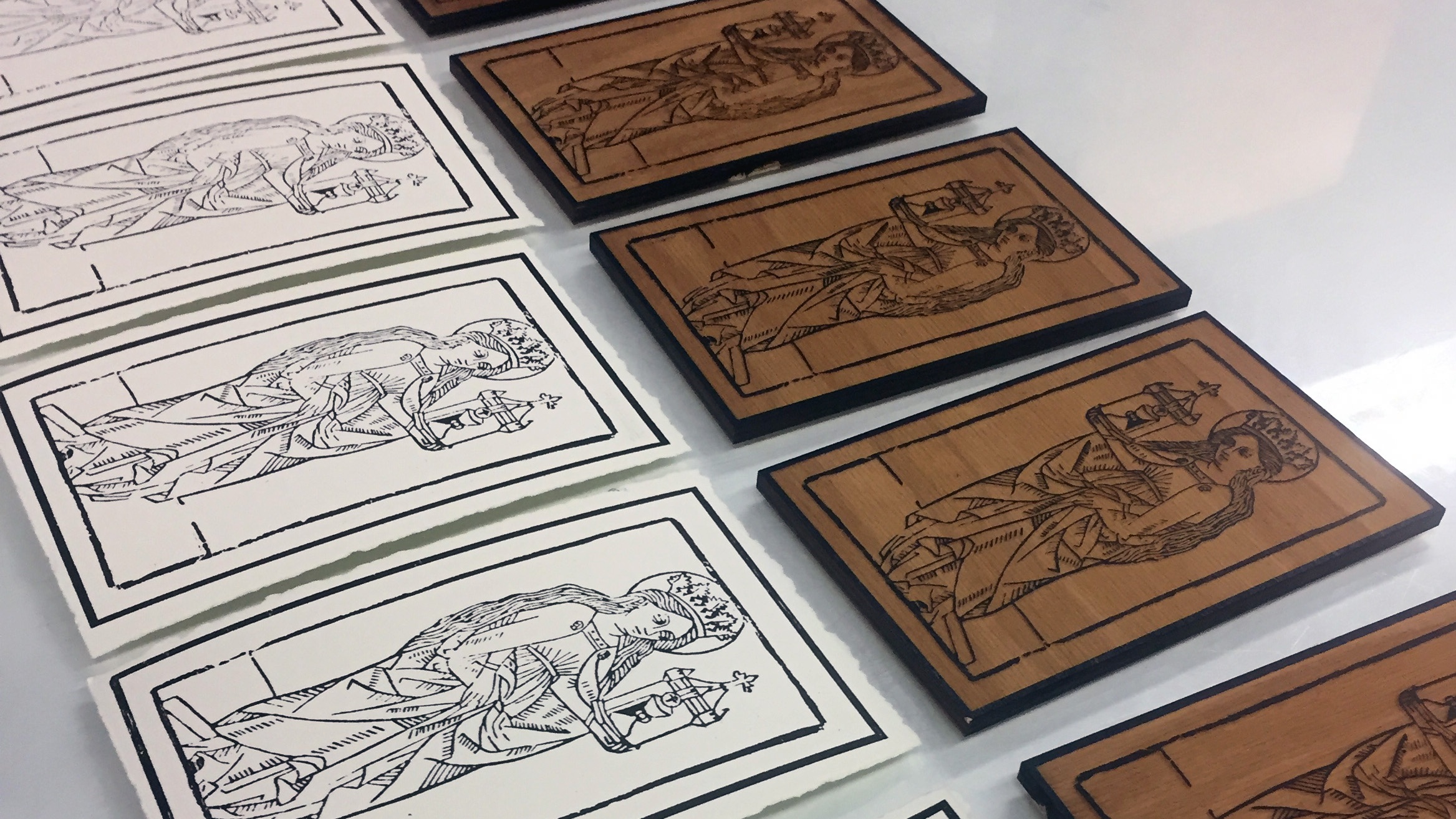 Art history gets lasered, inked | Mount Holyoke College