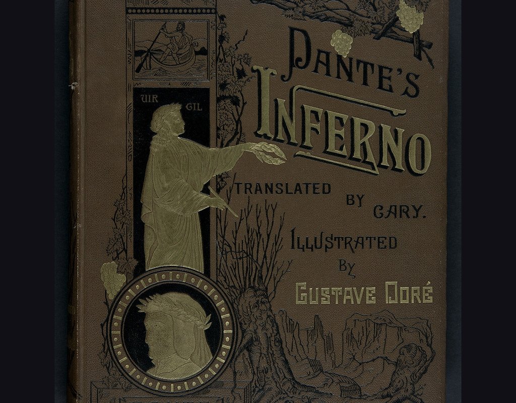 Dante, Inferno, illustrated by Gustave Dore, NY Cassell & Co., 1885