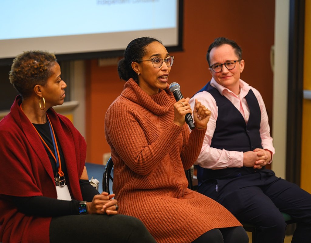 Presenters at the Sophomore Institute, 2025. Photo by Max Wilhelm.