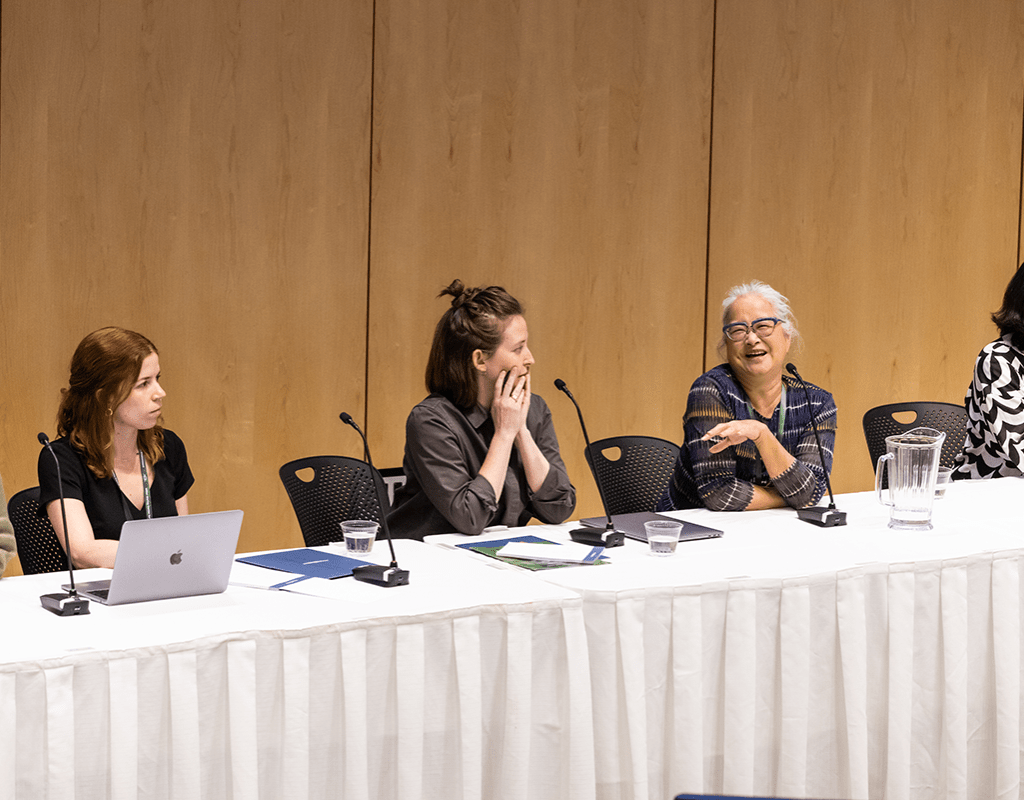 Panel of speakers at MWCE Climate Justice Summit.