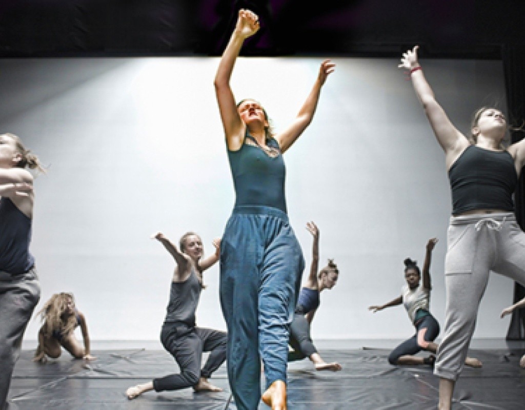 Pilobolus Dance Theater’s “Megawatt” will be performed by Five College dancers.