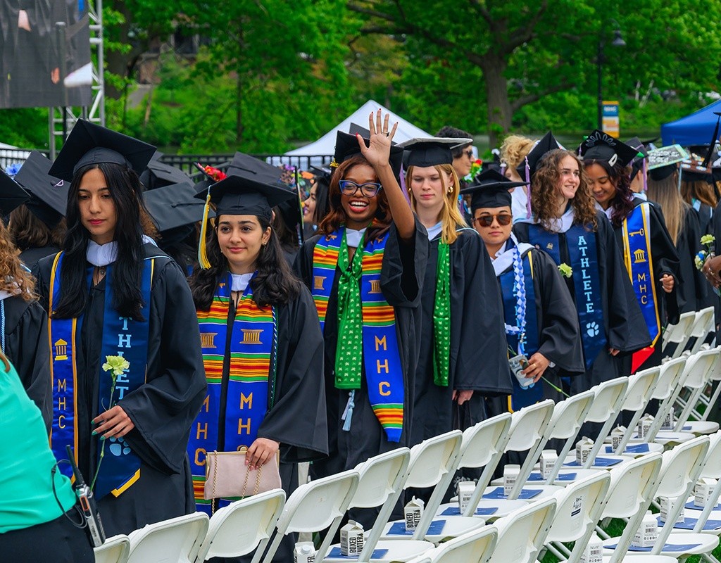 Class of 2025 during Commencement