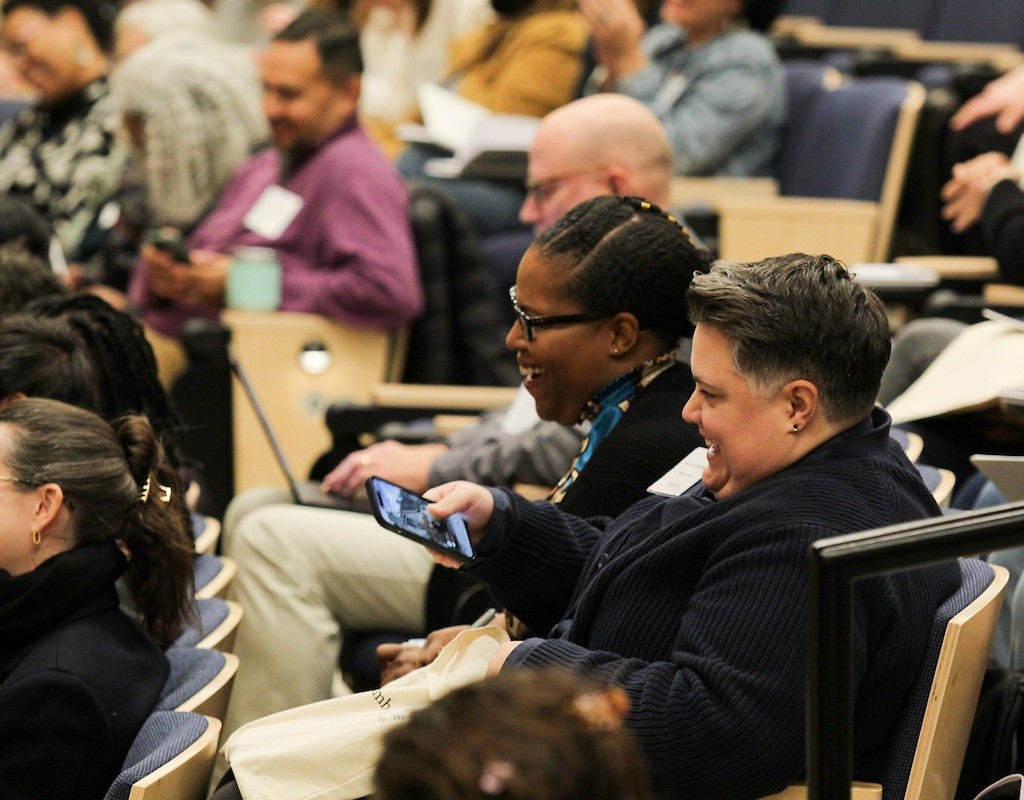 An engaged audience at the IGD conference in November 2023