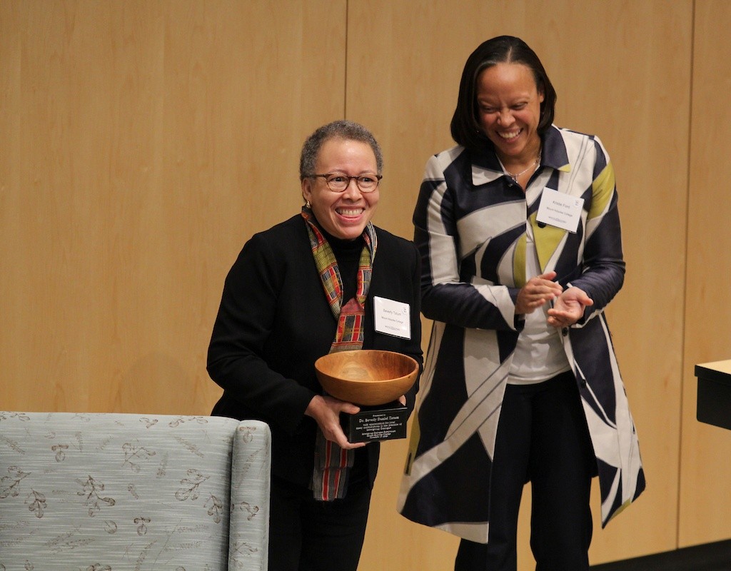 Dr. Beverly Daniel Tatum (left) and Kristie A. Ford (right) at the IGD conference in November 2023