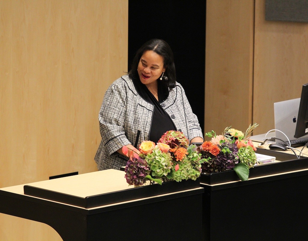 President Danielle Holley at the IGD conference in November 2023