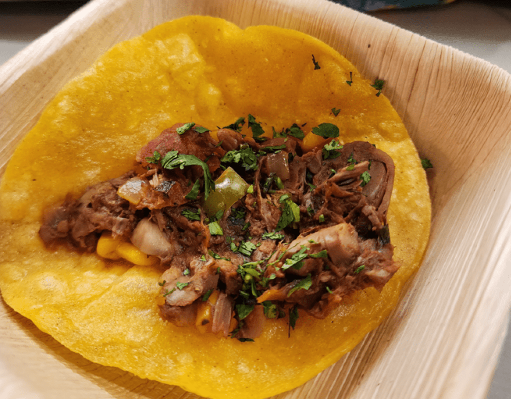 Jackfruit and Vegetable Tostado