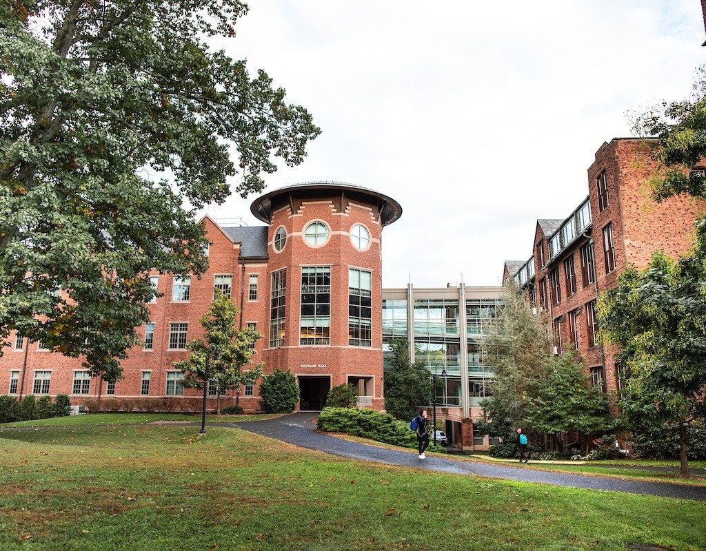 The exterior of Kendade Hall