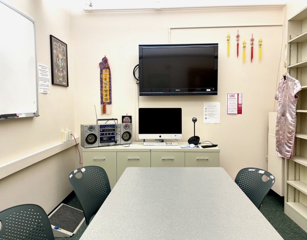 Language and Culture Commons multimedia room