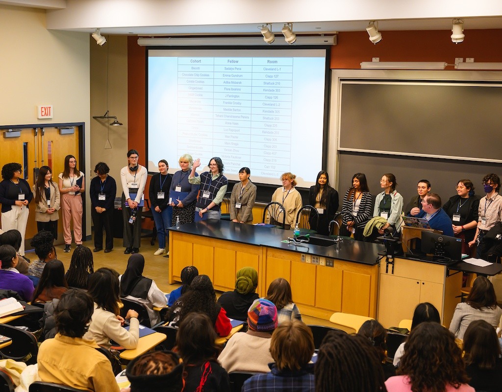 Presenters at the Sophomore Institute at Mount Holyoke College