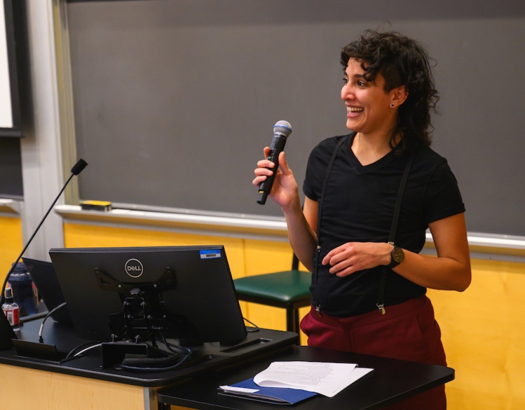 Speaker at the Sophomore Institute at Mount Holyoke College