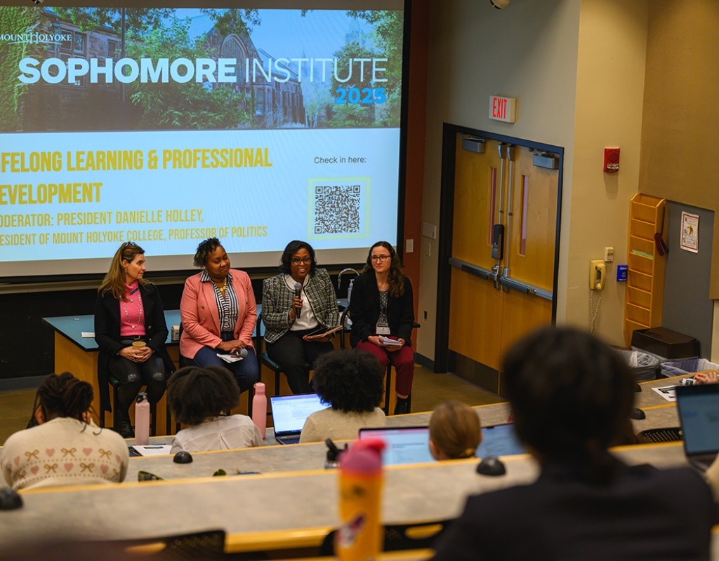 Presenters at the Sophomore Institute, 2025. Photo by Max Wilhelm.