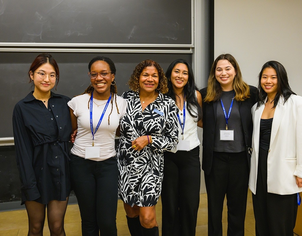 Presenters at Mount Holyoke College's LEAP Symposium, October 2024