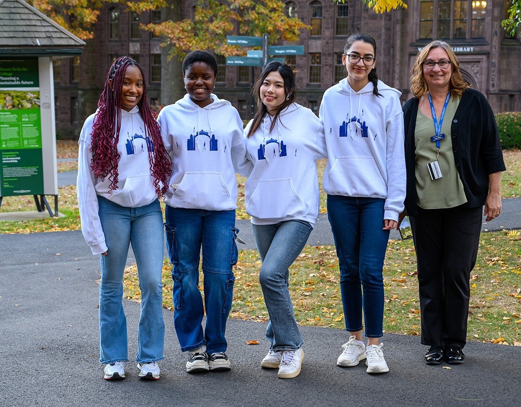 Group of helpers, LEAP Symposium at Mount Holyoke College, October 2024