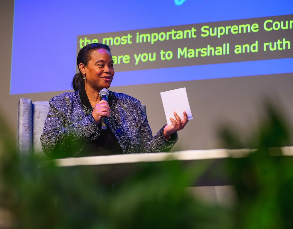 President Danielle R. Holley speaks at BOOM! 2025