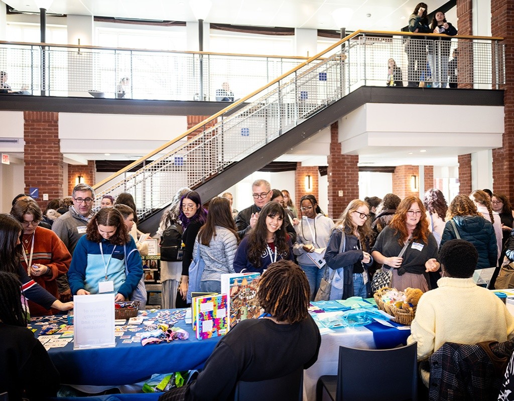 Experience MHC! community tables on April 5, 2025, Photo by Jo Chattman.