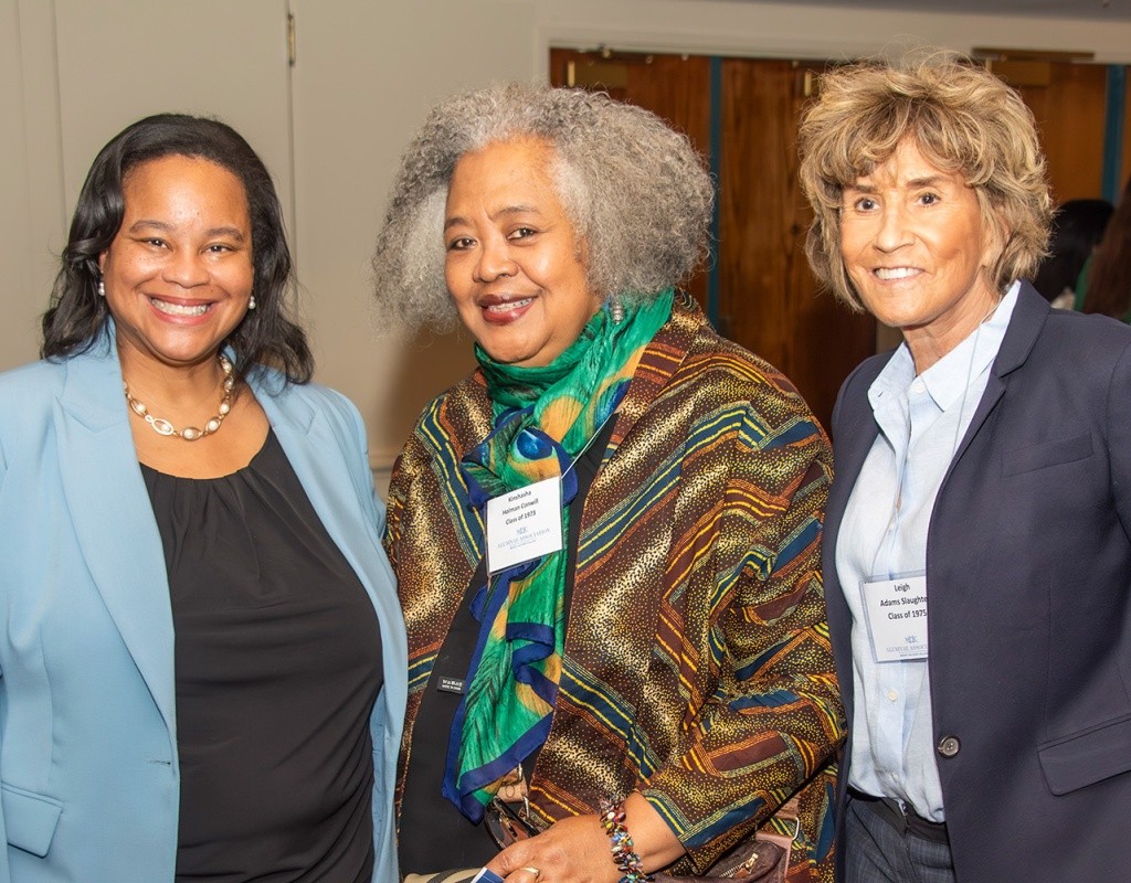 MHC in DC - President Holley with alums