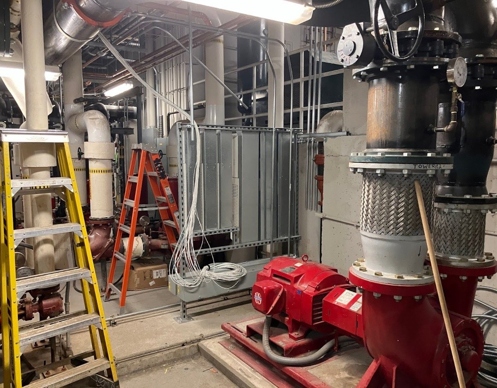 Geothermal project phase one interior system