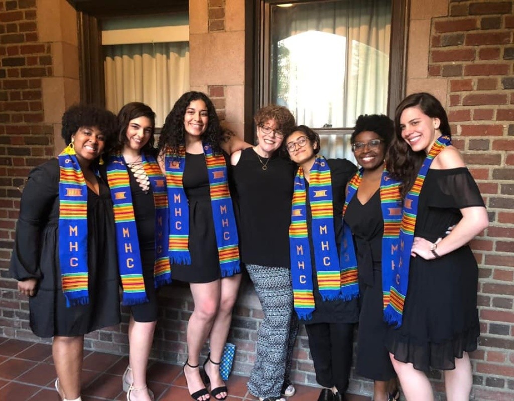 Posse students pose together.