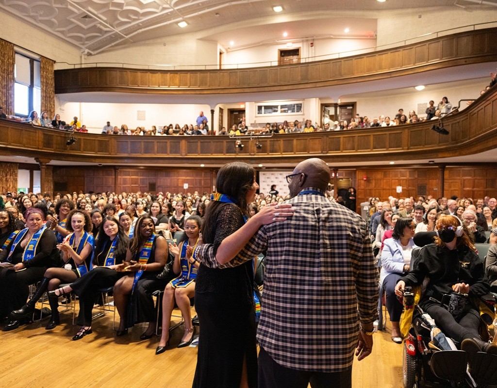Stoling Ceremony at Mount Holyoke College took place in Chapin Auditorium