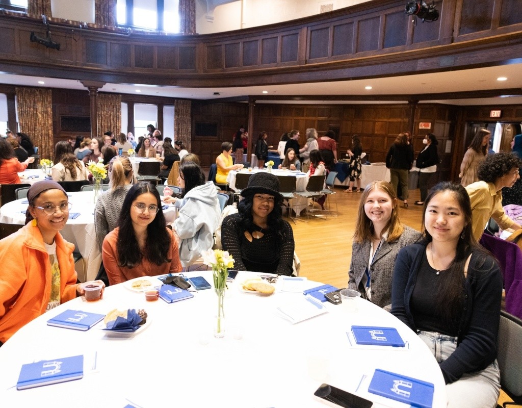 Students at the Leadership and Service Awards
