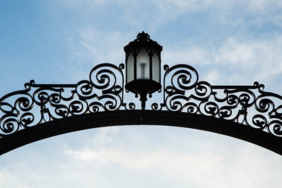 Top of field gate at MHC