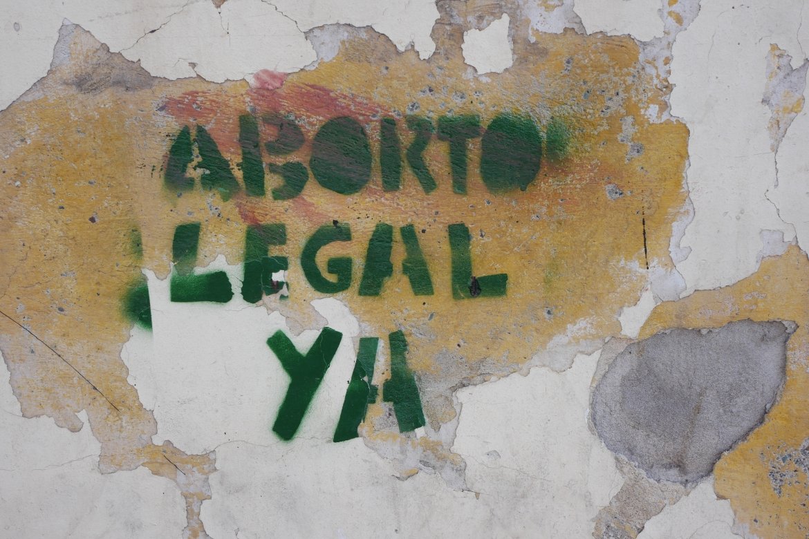 Aborto Legal Ya Graffiti in Salta, Argentina