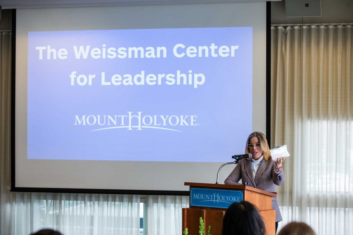 Carmen Yulin Cruz addresses MHC students