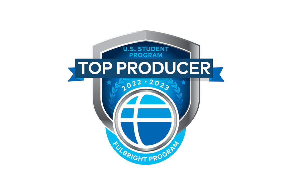 Fulbright top producer 2022-2023 logo
