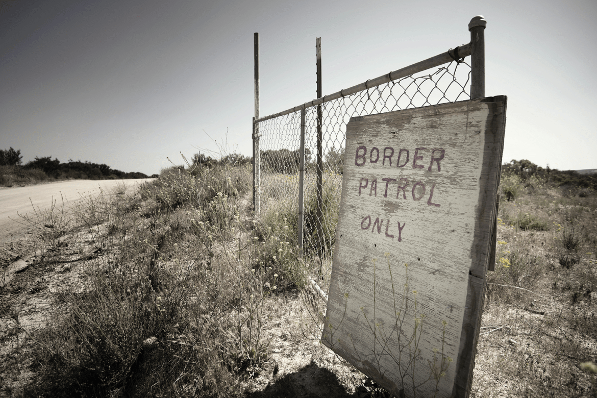 Near the US-Mexican border in Campo, California. Photo by Greg Bulla on Unsplash.