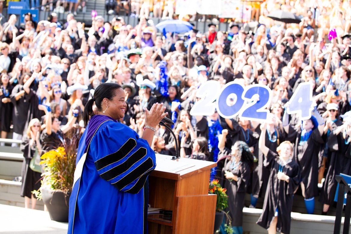 President Danielle R. Holley at Convocation 2023