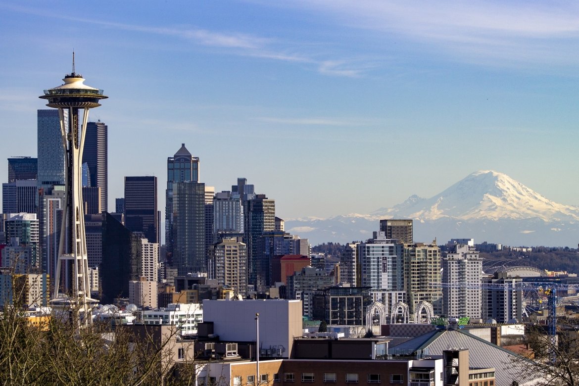 View of Seattle skyline