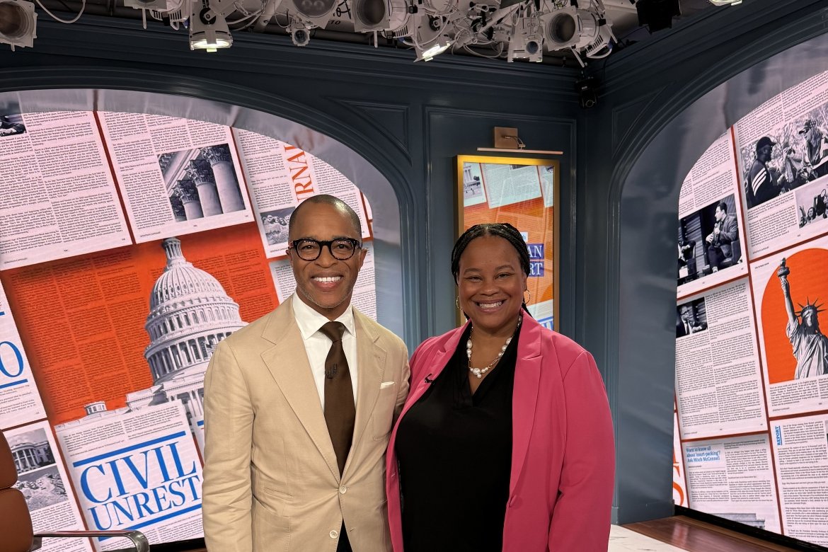President Danielle R. Holley appeared on two MSNBC shows to discuss her examination of the Supreme Court's overturning of affirmative action and its effect on college admissions.