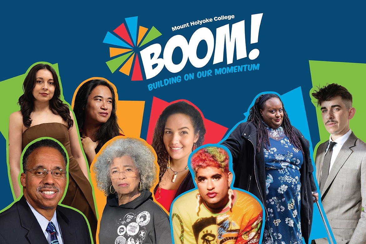 Building on our momentum - Mount Holyoke College's BOOM! 2025 speakers