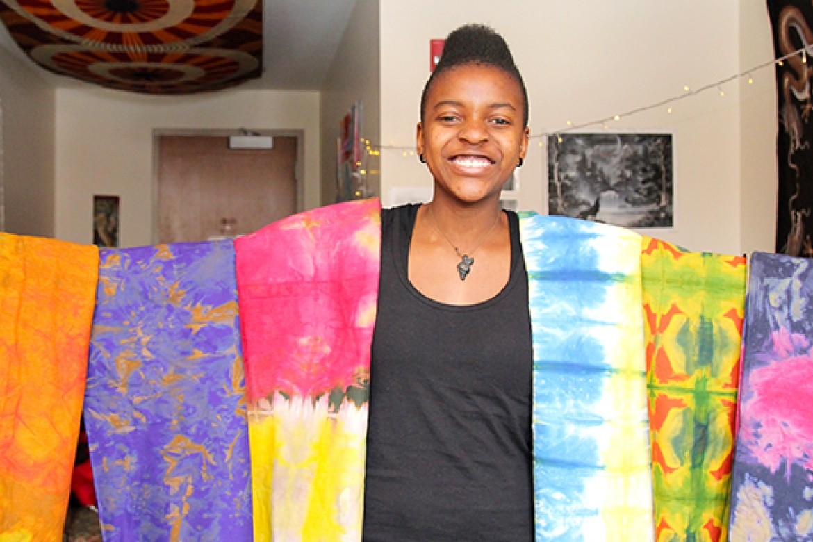 Ellen Chilemba, class of 2017, is an economics major with an interest in studio art.