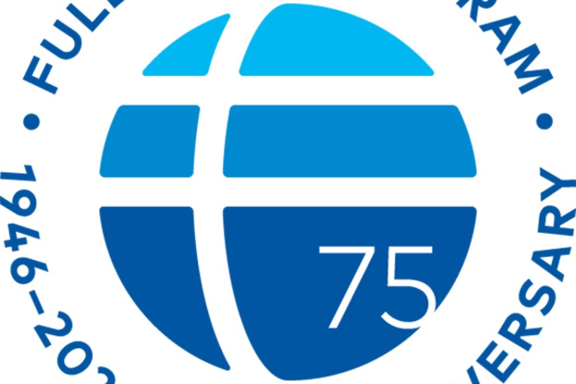 75th anniversary of the Fulbright Program logo