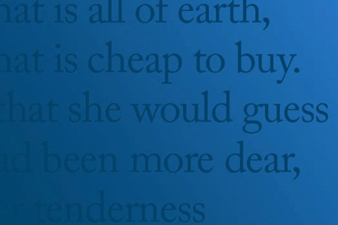 An excerpt from a poem by Kathryn Irene Glascock ’22, namesake of the Intercollegiate Poetry Competition