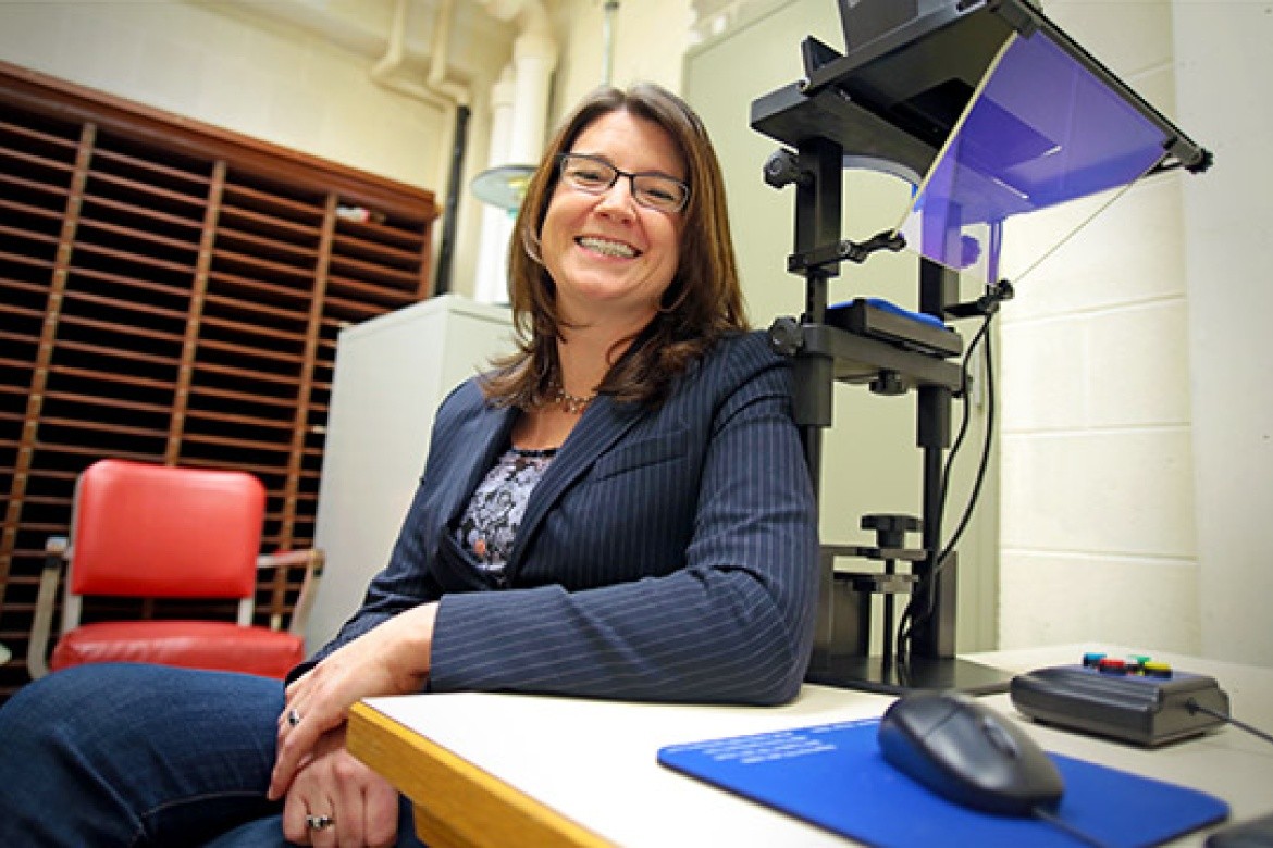 Mara Breen studies how one’s “inner voice” can affect reading comprehension.