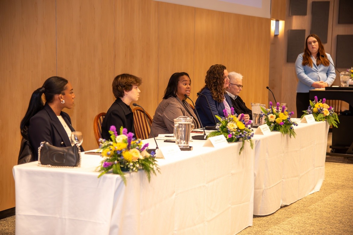 The Trans Healthcare Supreme Court Panel held at Mount Holyoke College on December 9, 2024.