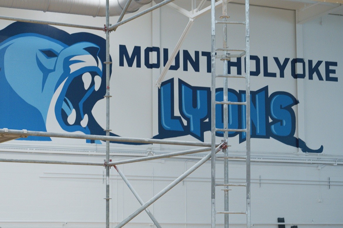 Mount Holyoke College Kendall Fitness & Sports Center Renovation, Summer 2025. Photo by Max Wilhelm.