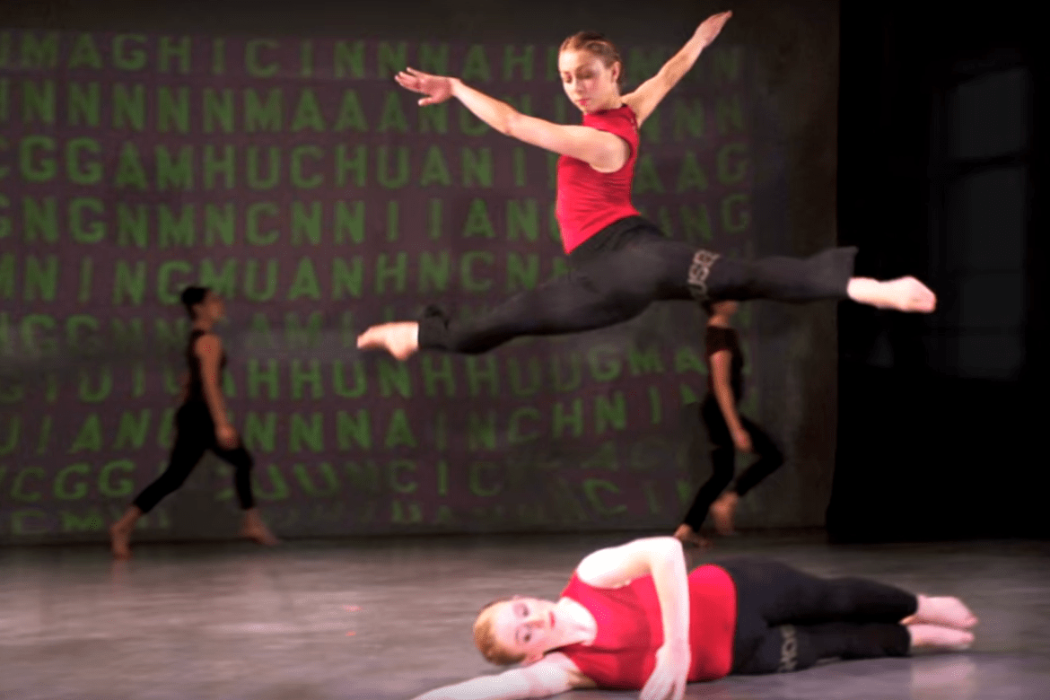 Zoe Henrot dancing with the St. Paul Ballet