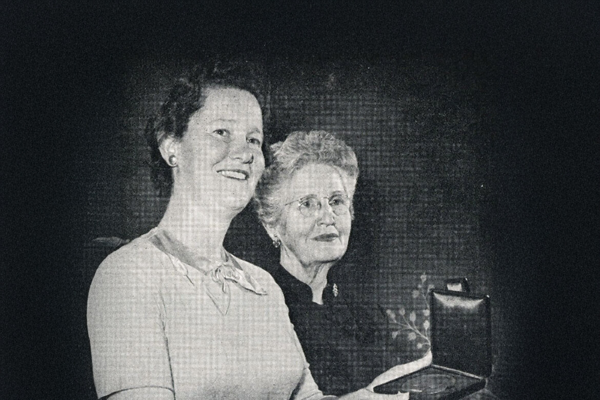 Nancy Nordhoff ’54 - at Mount Holyoke in 1966