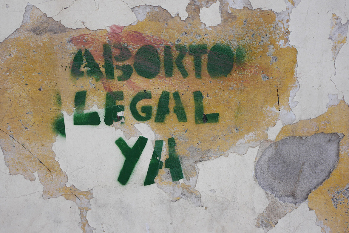 Aborto Legal Ya Graffiti in Salta, Argentina