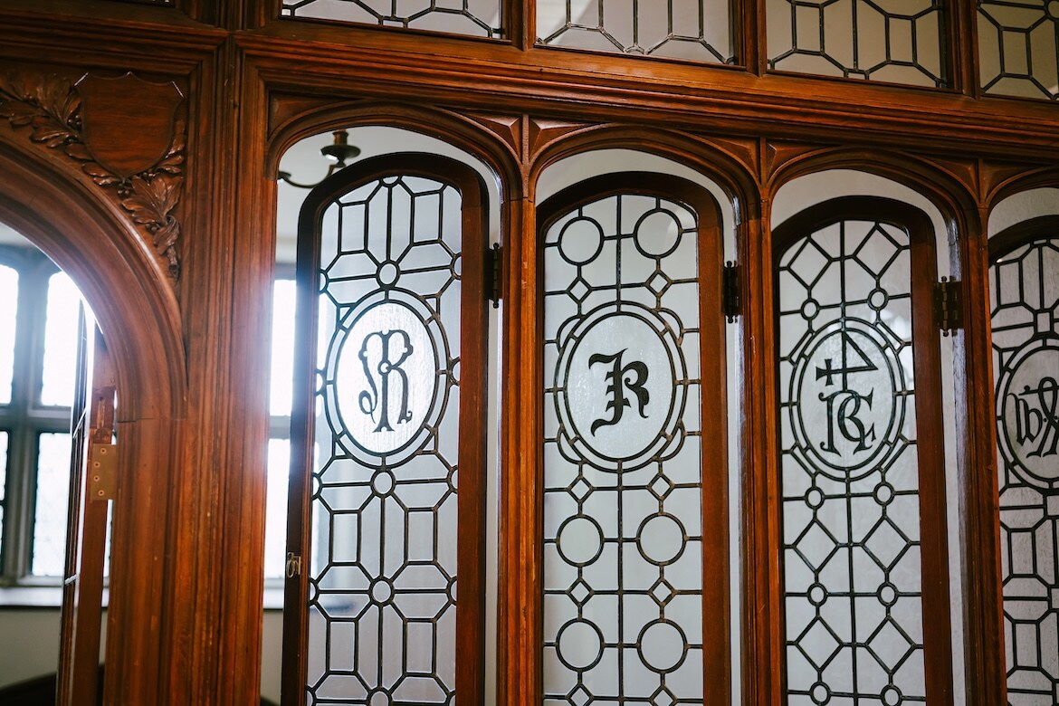 Campus beauty windows on campus