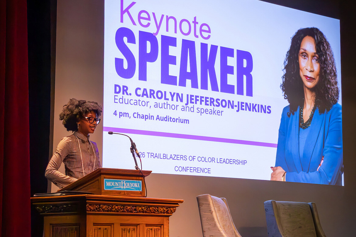 Keynote speaker Carolyn Jefferson-Jenkins