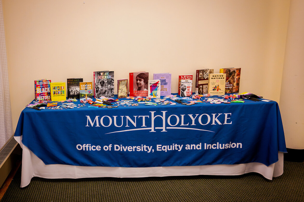 Office of Diversity, Equity and Inclusion resource table, Lyon's Pride 2026.