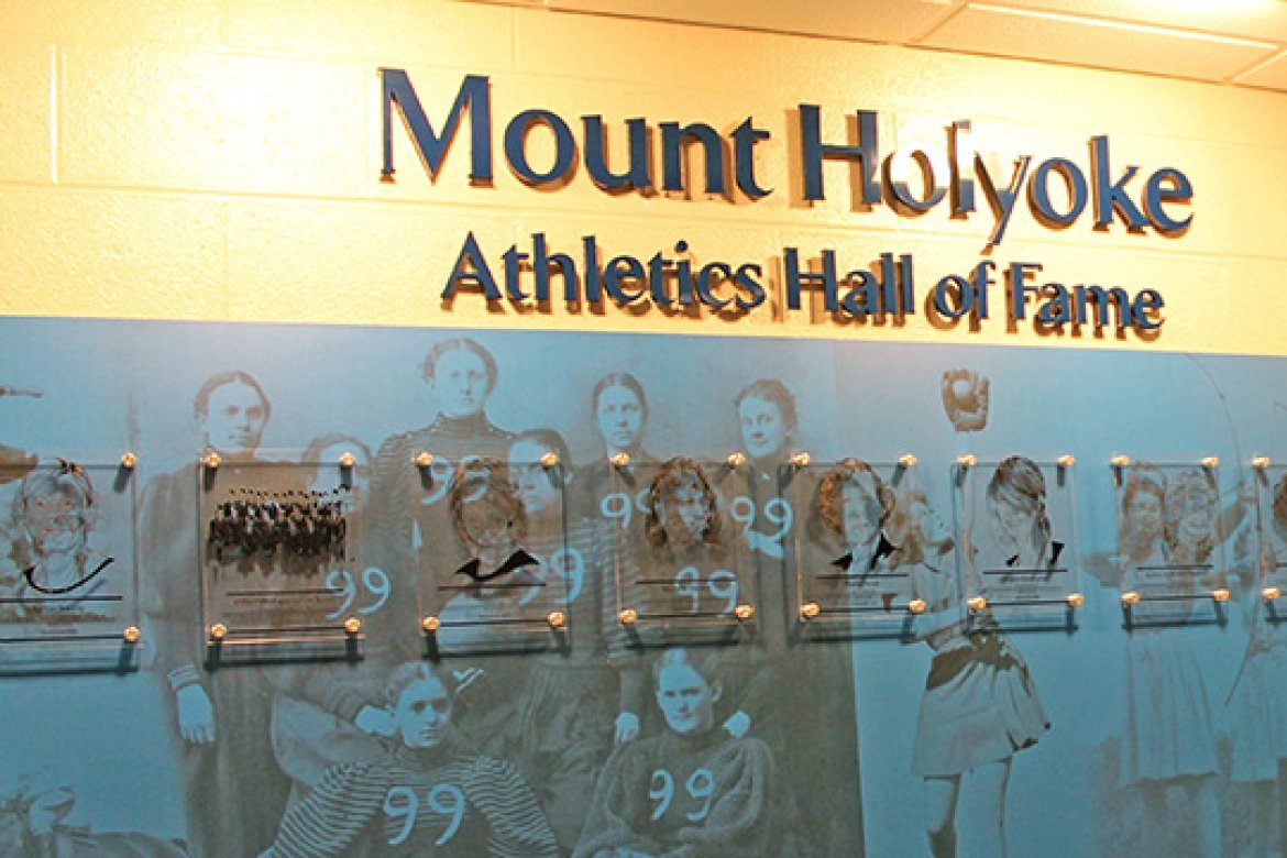 The Athletics Hall of Fame, located in the Kendall Sports and Dance Complex at Mount Holyoke College, was founded in 2013.