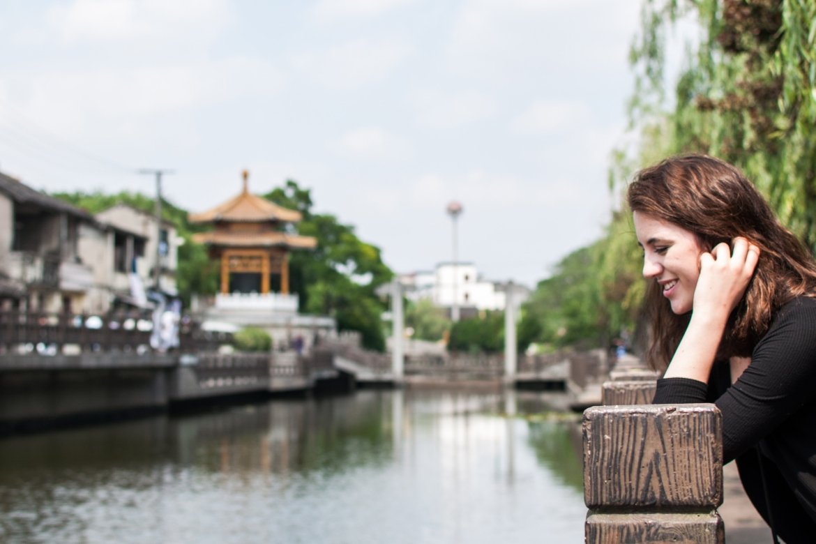 Lindsey McGinnis ’18, Qibao Old Town, Shanghai